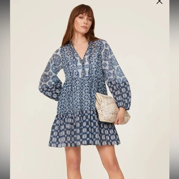 MAJE RENZANI PRINTED DRESS - Picture 1 of 9